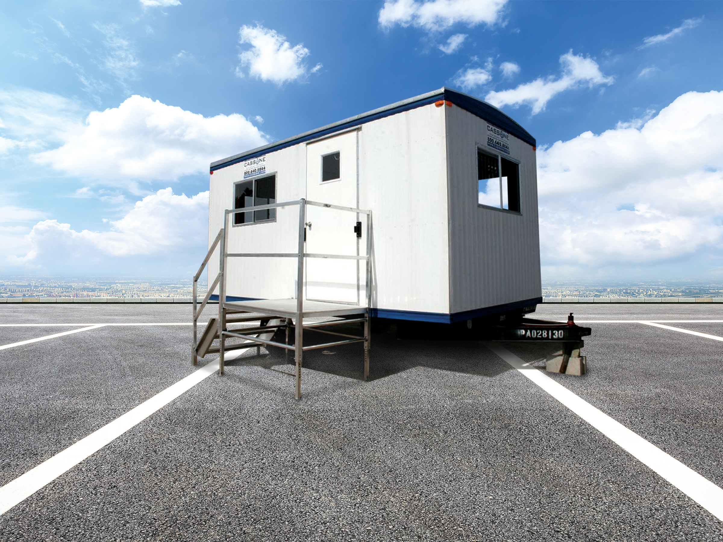 Mobile Construction Office Trailers in New York - Cassone