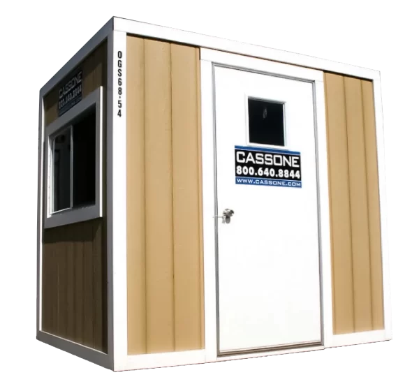 6' x 8' Security Booth