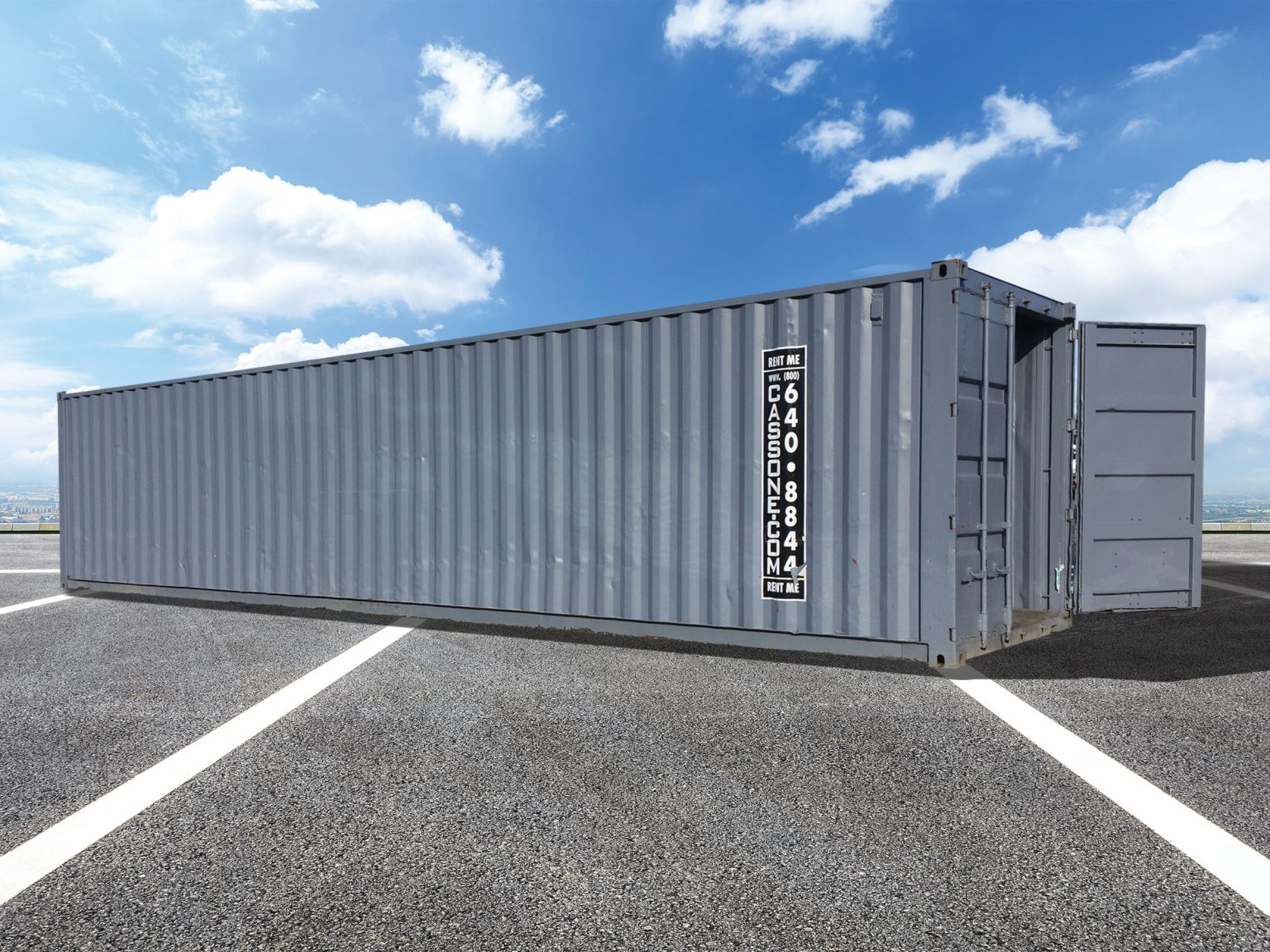 What are containers used for in construction?