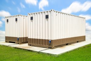 ground level storage containers